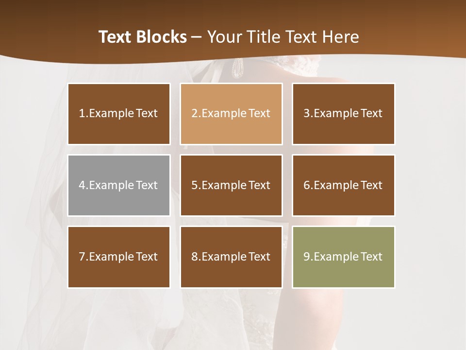 Celebration Bride Fiancee PowerPoint Template