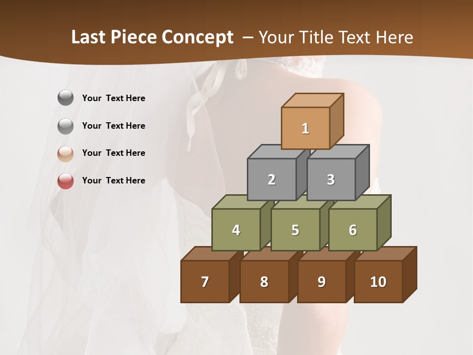 Celebration Bride Fiancee PowerPoint Template