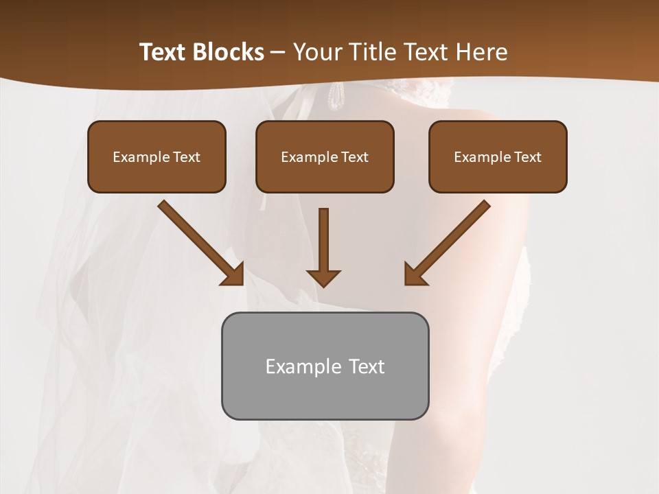 Celebration Bride Fiancee PowerPoint Template