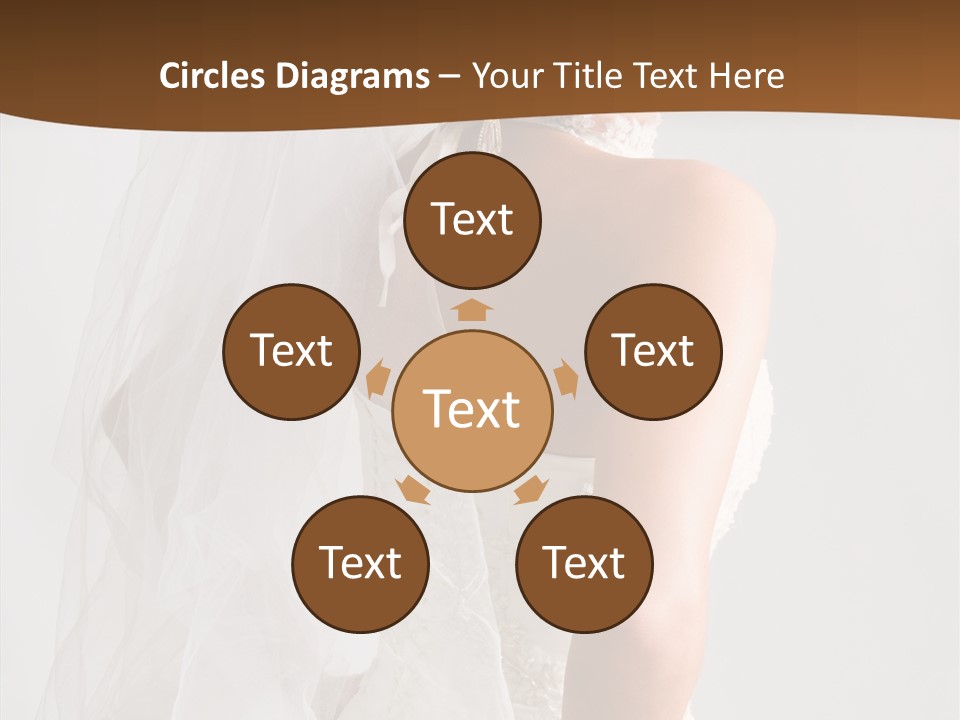 Celebration Bride Fiancee PowerPoint Template