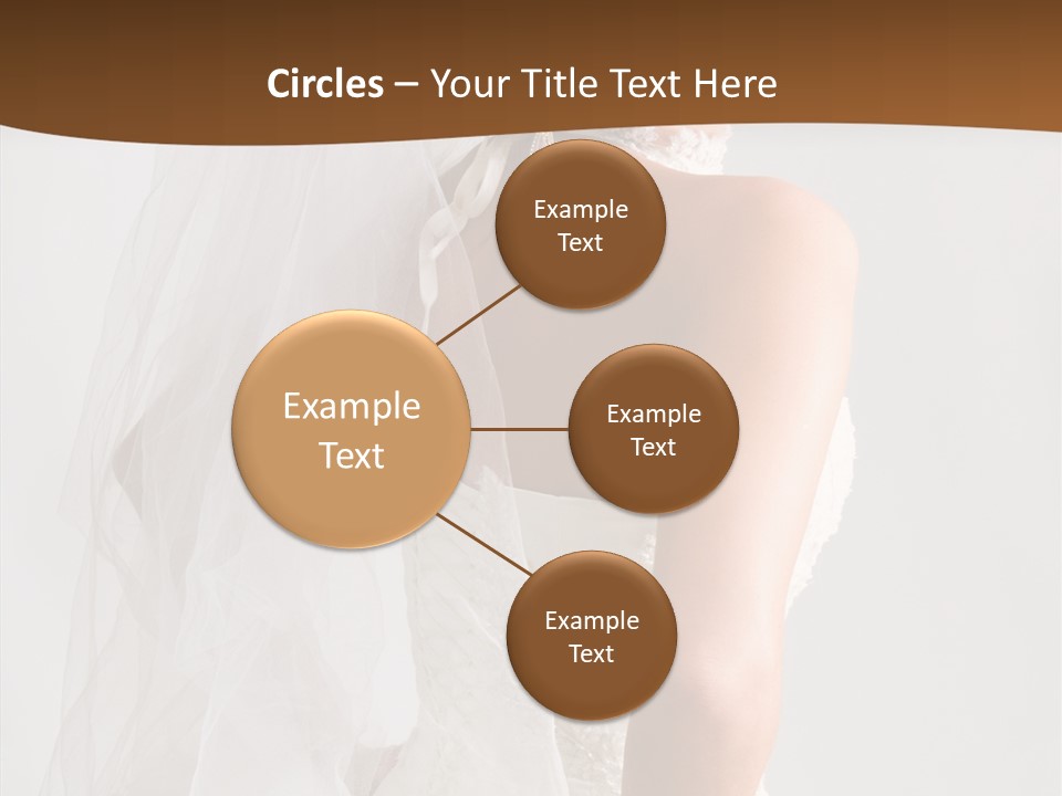 Celebration Bride Fiancee PowerPoint Template