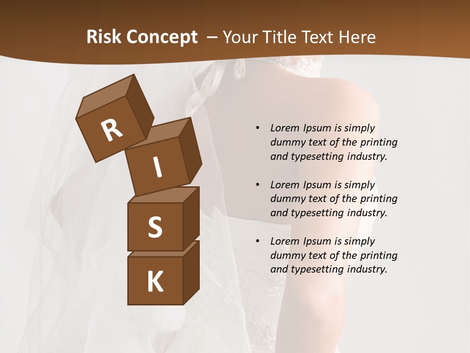 Celebration Bride Fiancee PowerPoint Template