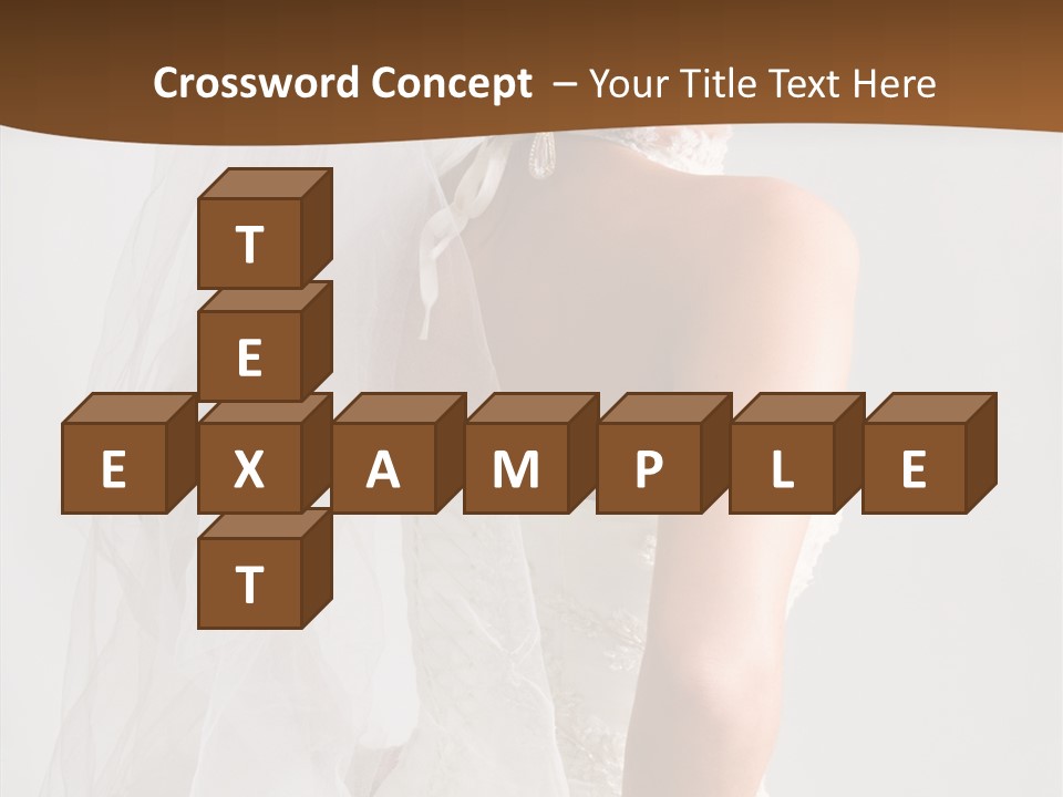 Celebration Bride Fiancee PowerPoint Template