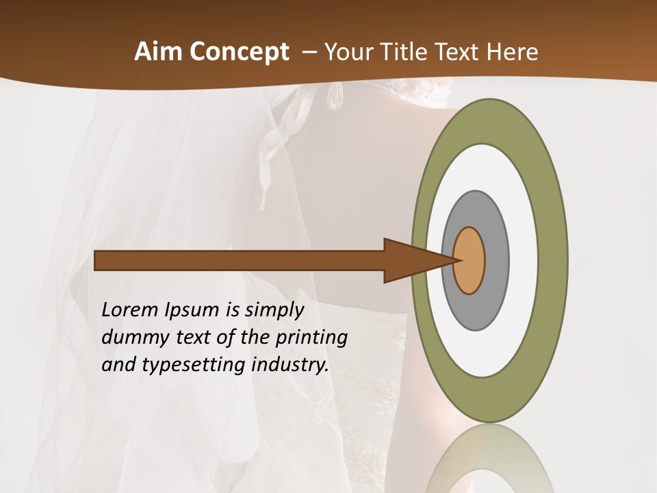 Celebration Bride Fiancee PowerPoint Template