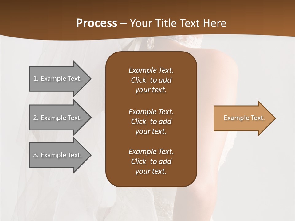 Celebration Bride Fiancee PowerPoint Template