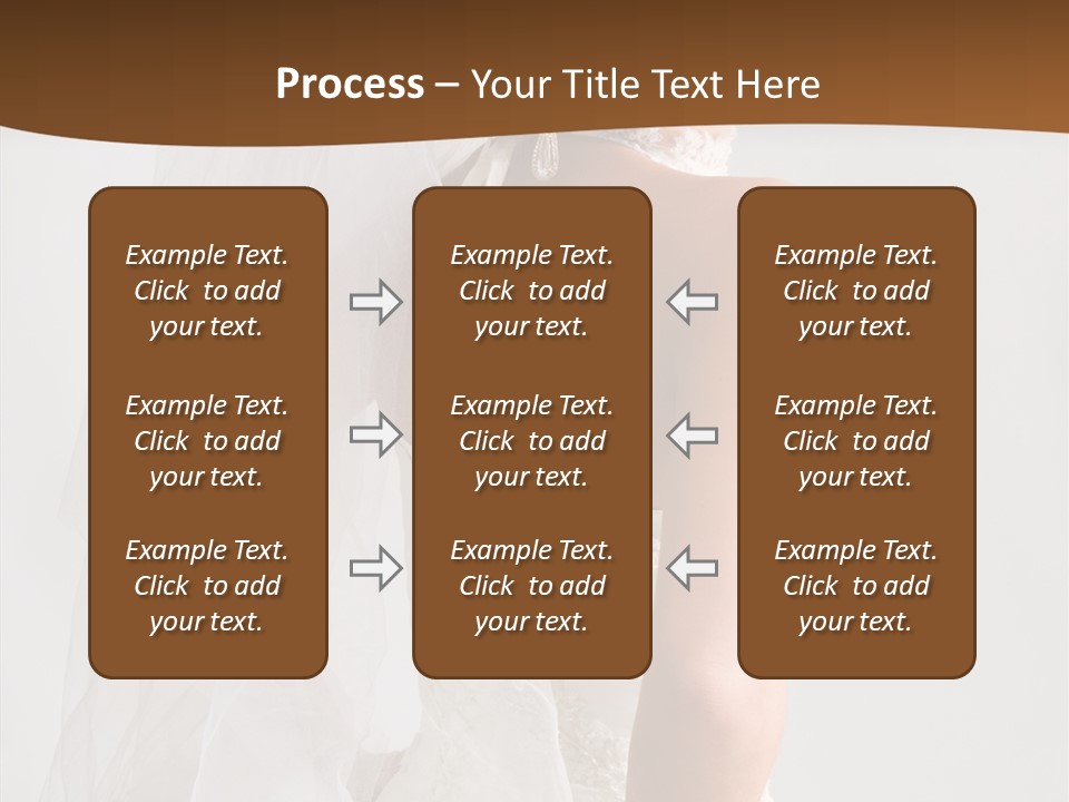 Celebration Bride Fiancee PowerPoint Template