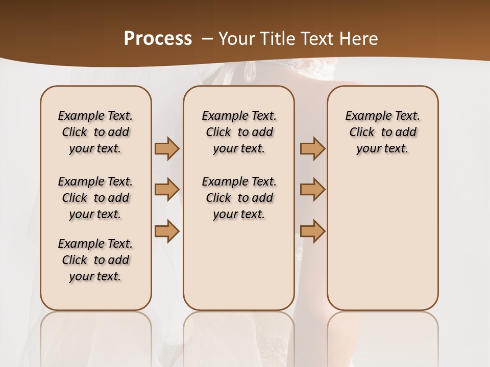 Celebration Bride Fiancee PowerPoint Template