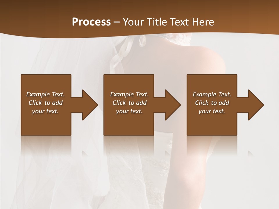Celebration Bride Fiancee PowerPoint Template