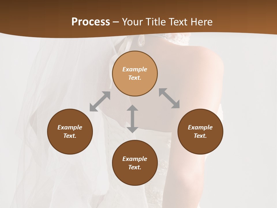 Celebration Bride Fiancee PowerPoint Template