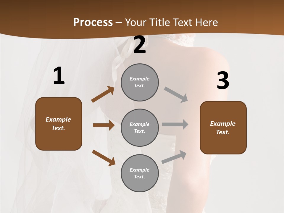 Celebration Bride Fiancee PowerPoint Template