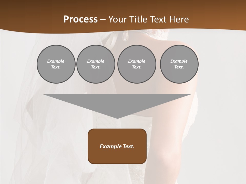 Celebration Bride Fiancee PowerPoint Template