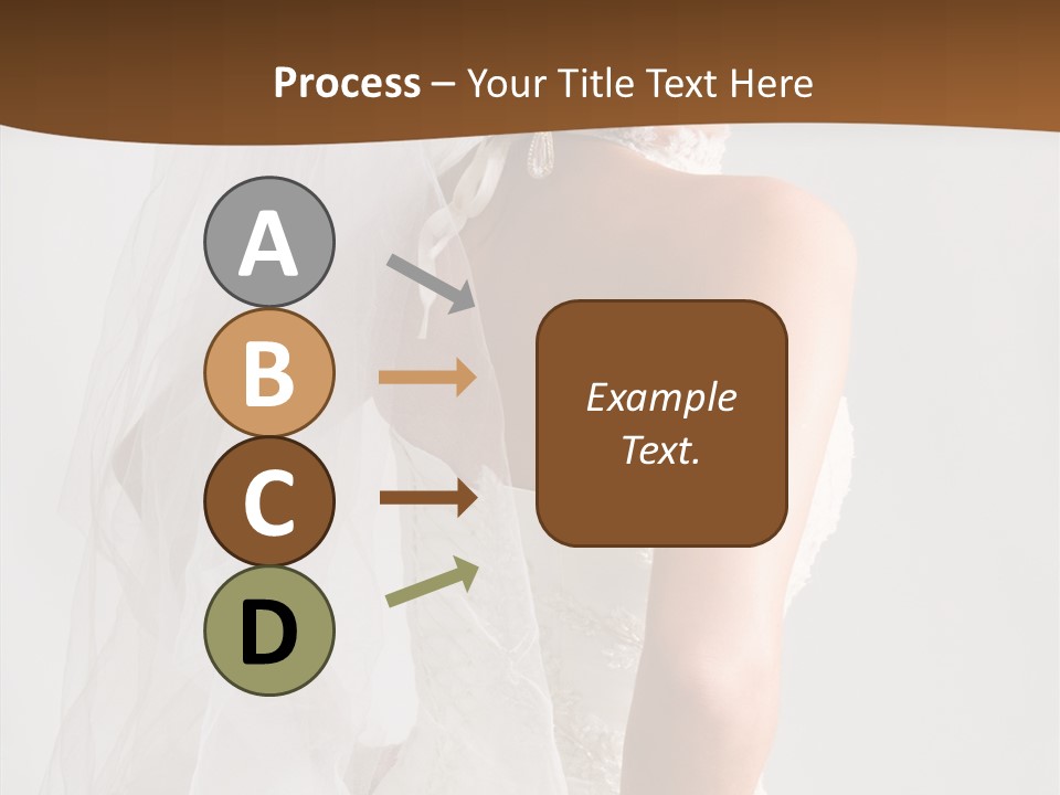 Celebration Bride Fiancee PowerPoint Template