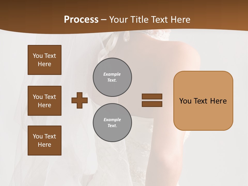 Celebration Bride Fiancee PowerPoint Template