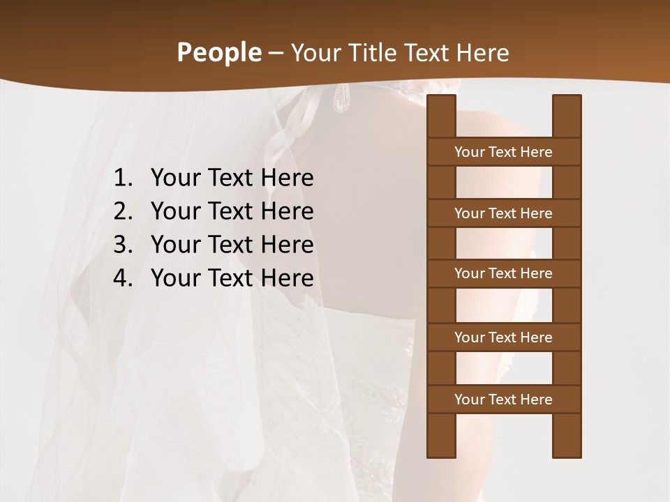 Celebration Bride Fiancee PowerPoint Template