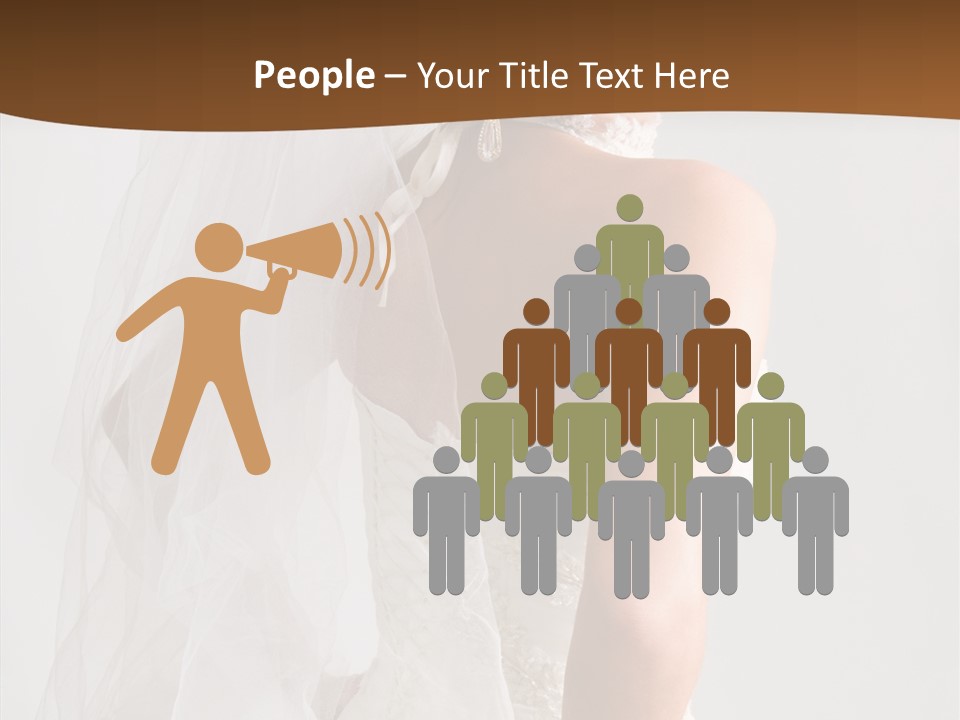 Celebration Bride Fiancee PowerPoint Template