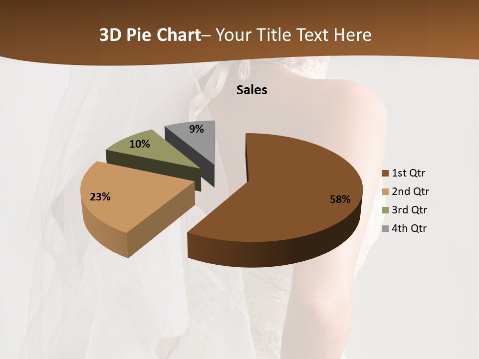 Celebration Bride Fiancee PowerPoint Template