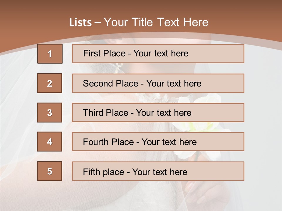 Beautiful Accessory Holds PowerPoint Template