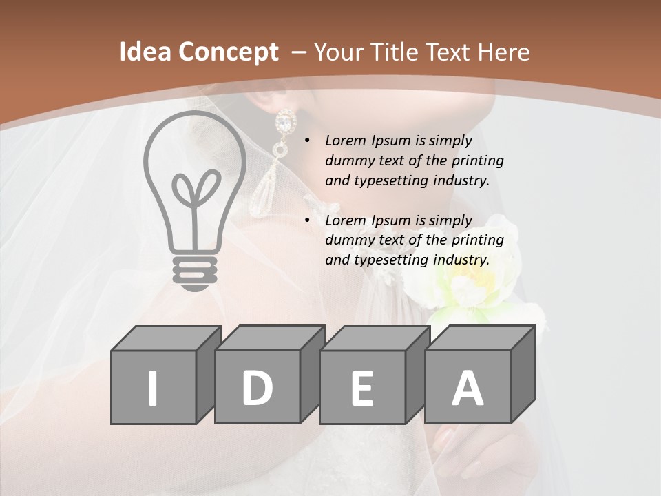 Beautiful Accessory Holds PowerPoint Template