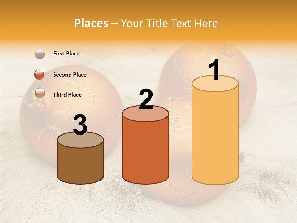 Three Fur Winter PowerPoint Template