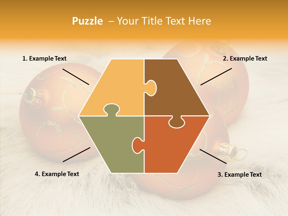 Three Fur Winter PowerPoint Template