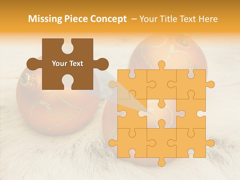 Three Fur Winter PowerPoint Template