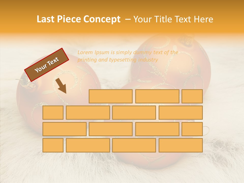 Three Fur Winter PowerPoint Template