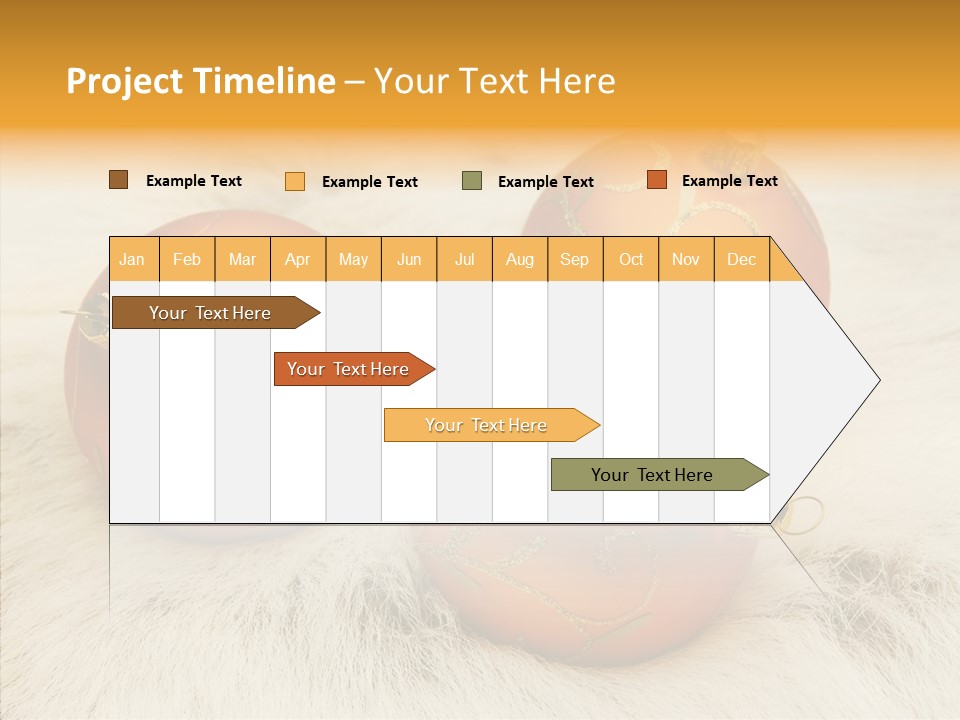 Three Fur Winter PowerPoint Template