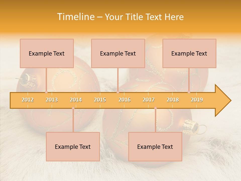 Three Fur Winter PowerPoint Template
