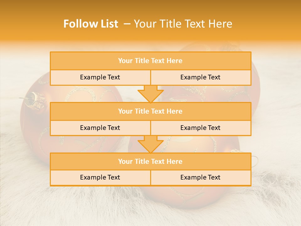 Three Fur Winter PowerPoint Template