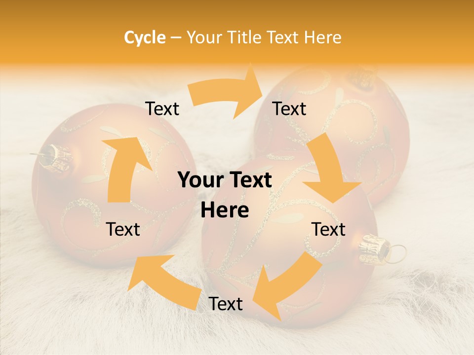 Three Fur Winter PowerPoint Template