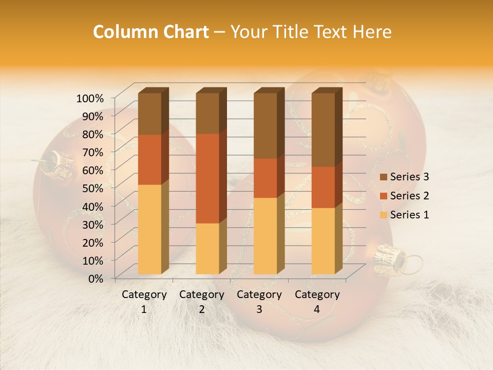 Three Fur Winter PowerPoint Template