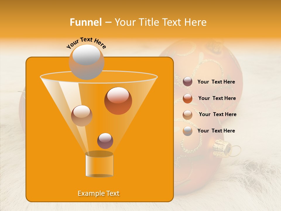 Three Fur Winter PowerPoint Template