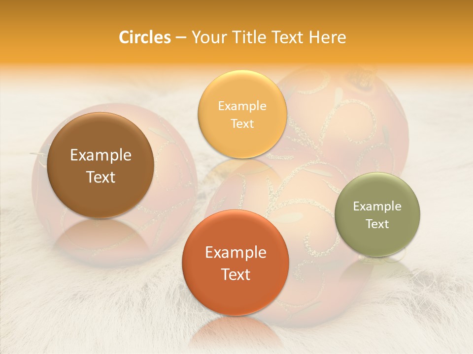 Three Fur Winter PowerPoint Template