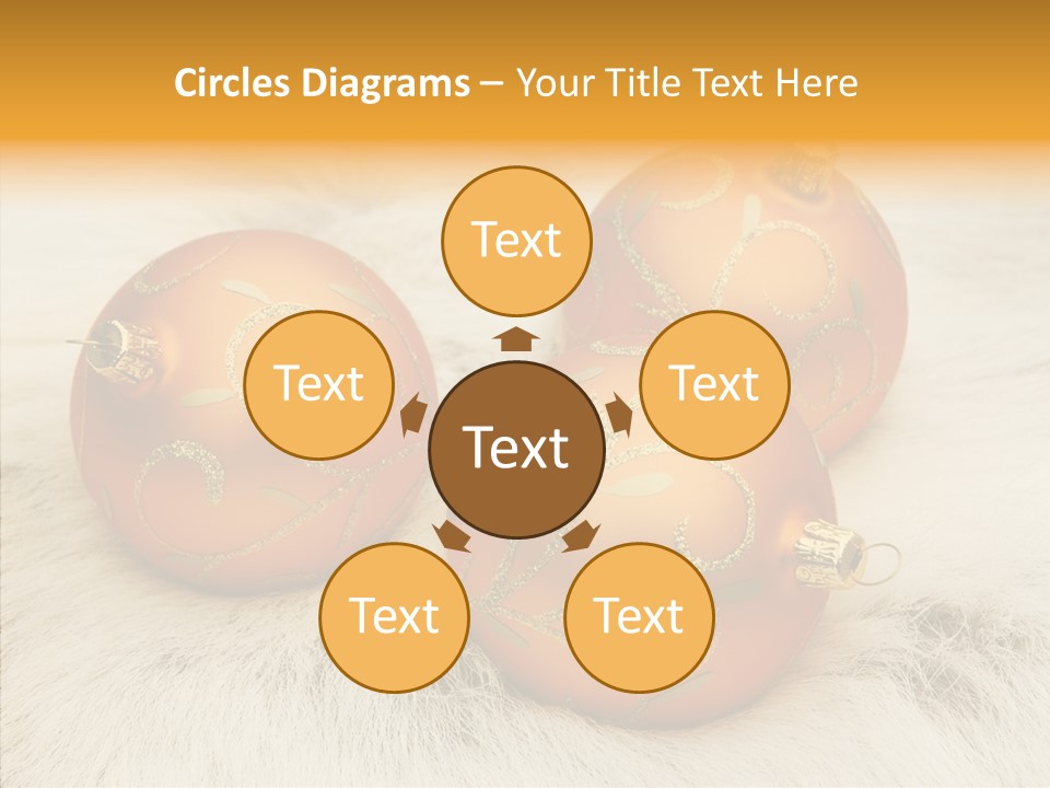 Three Fur Winter PowerPoint Template