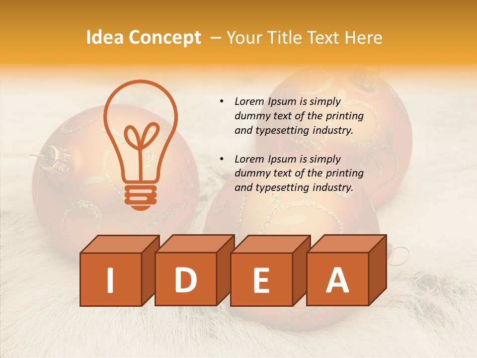 Three Fur Winter PowerPoint Template