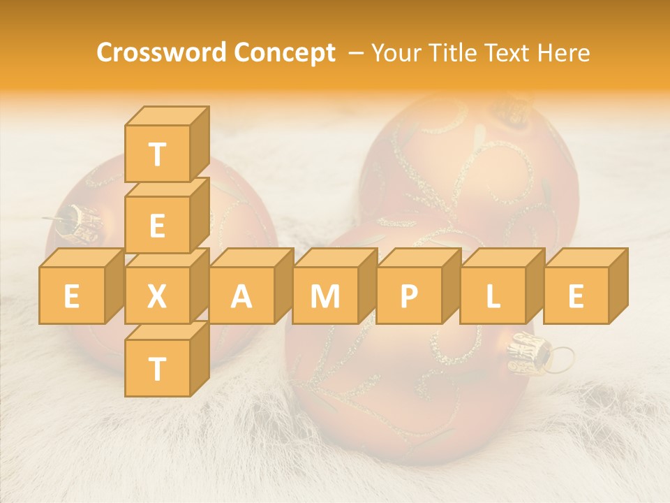 Three Fur Winter PowerPoint Template