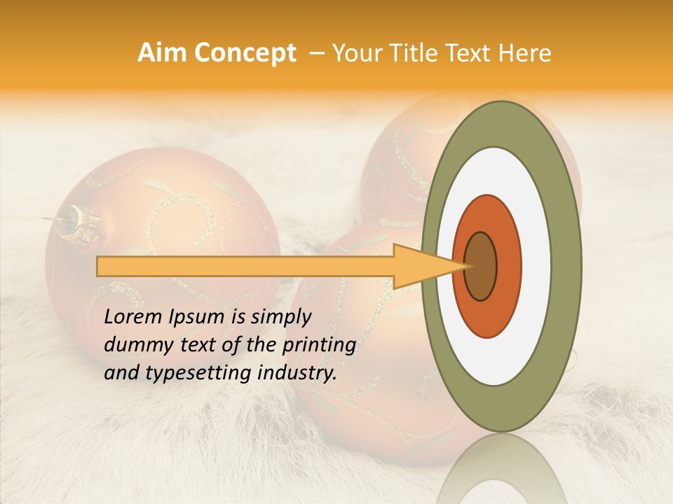 Three Fur Winter PowerPoint Template