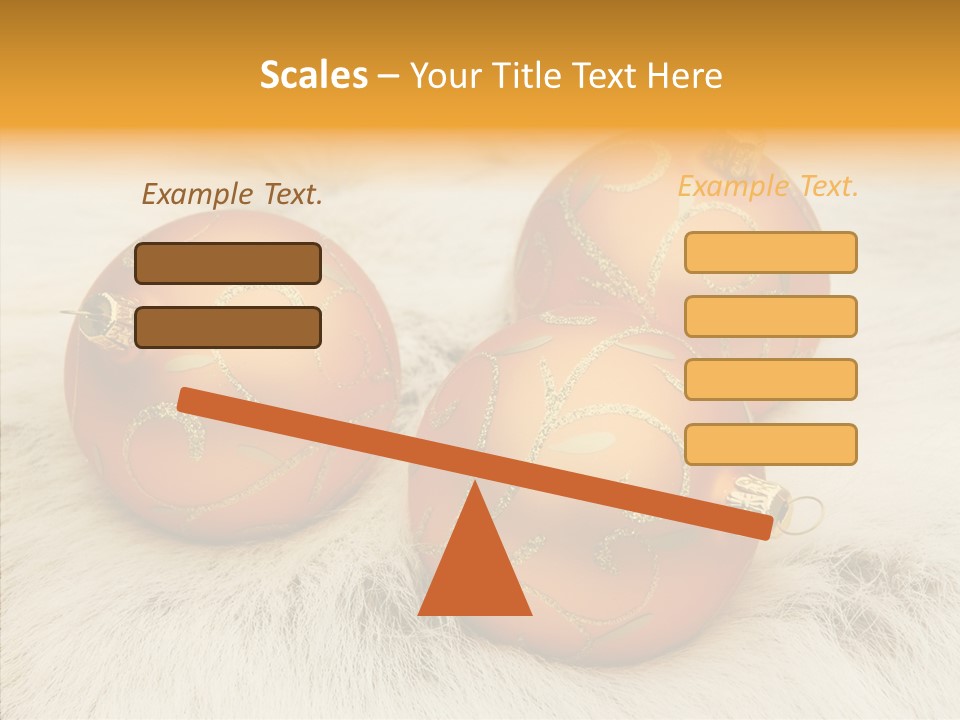 Three Fur Winter PowerPoint Template