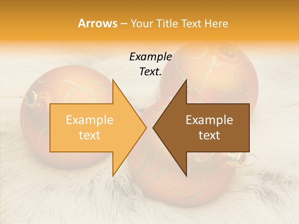 Three Fur Winter PowerPoint Template