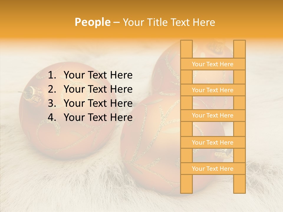 Three Fur Winter PowerPoint Template