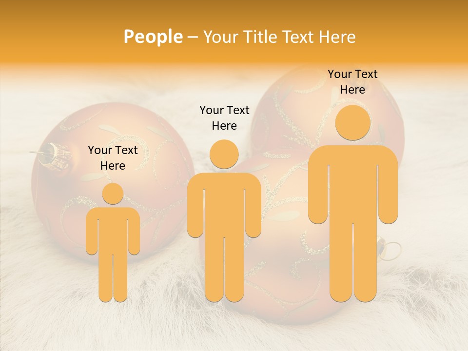 Three Fur Winter PowerPoint Template