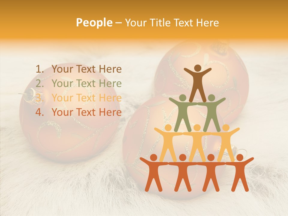 Three Fur Winter PowerPoint Template