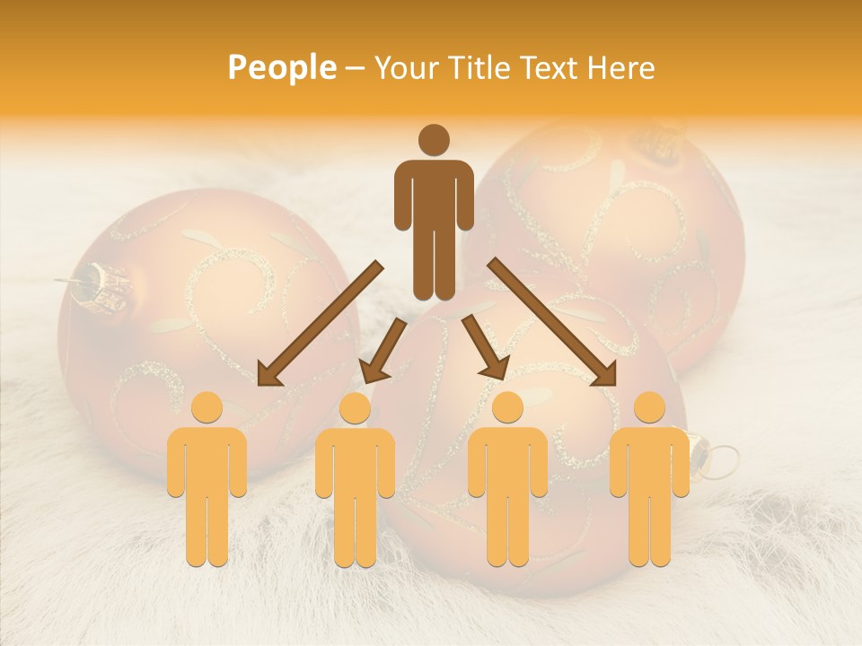 Three Fur Winter PowerPoint Template