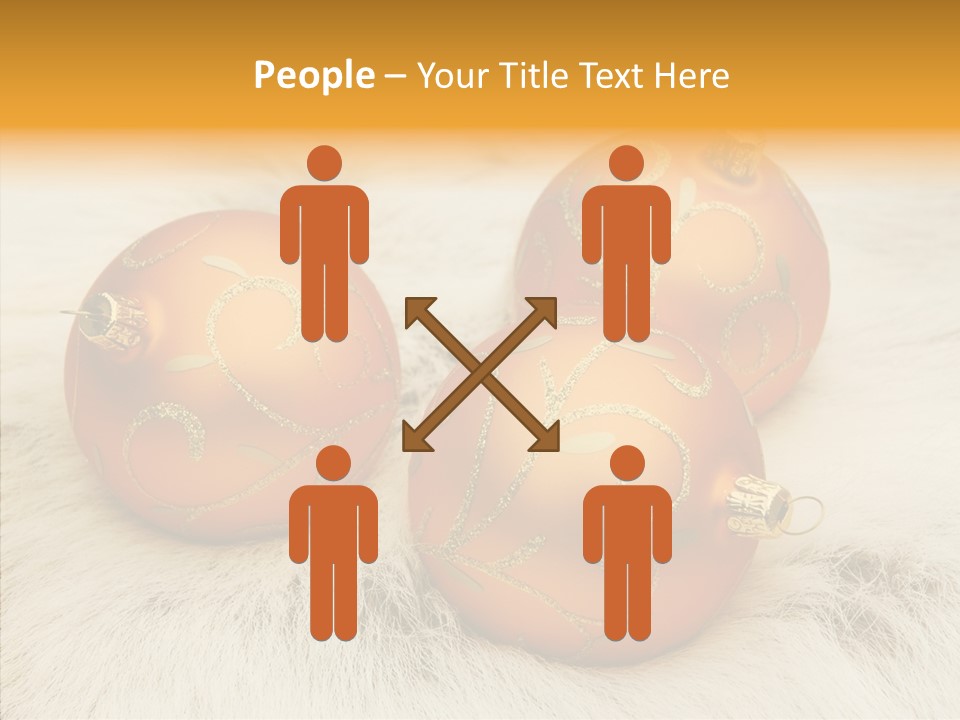 Three Fur Winter PowerPoint Template