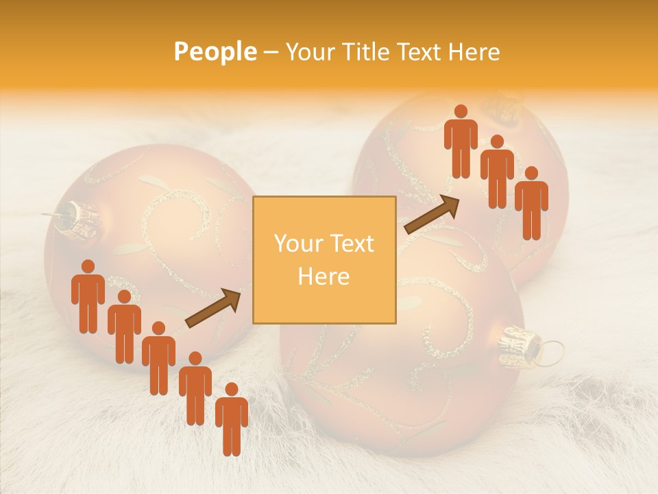 Three Fur Winter PowerPoint Template