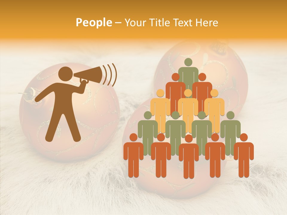 Three Fur Winter PowerPoint Template