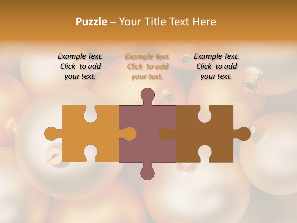 Gold Reflection Tradition PowerPoint Template