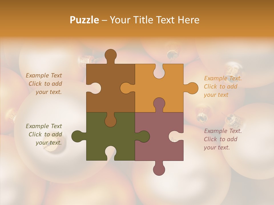 Gold Reflection Tradition PowerPoint Template