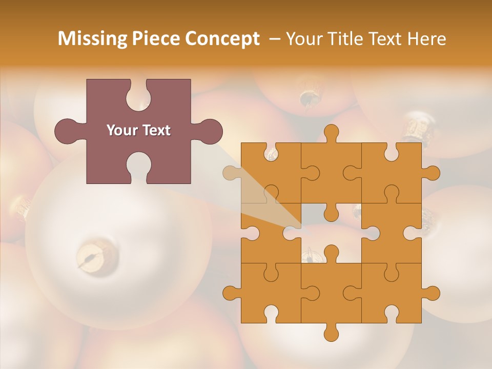 Gold Reflection Tradition PowerPoint Template