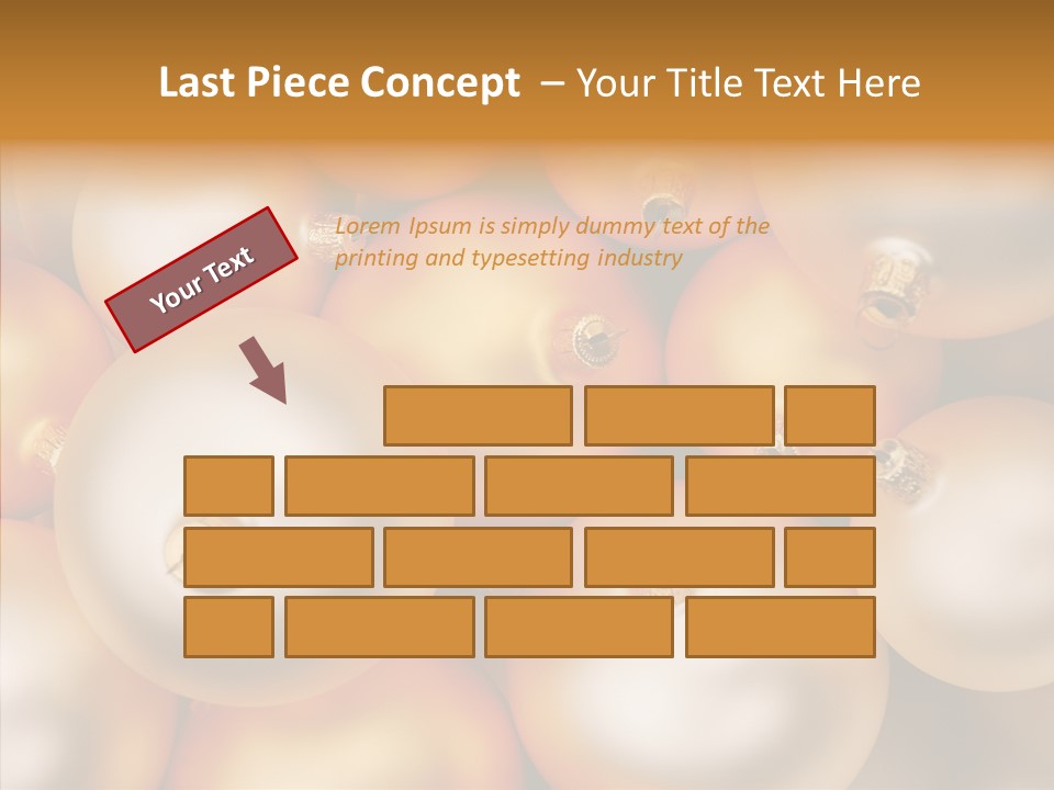 Gold Reflection Tradition PowerPoint Template